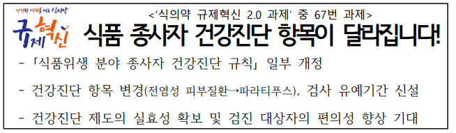 [24.01.08시행]건강진단결과서(보건증) 유효기한 변경사항 안내_ 식품의약품안전처 공문 첨부 : 네이버 블로그
